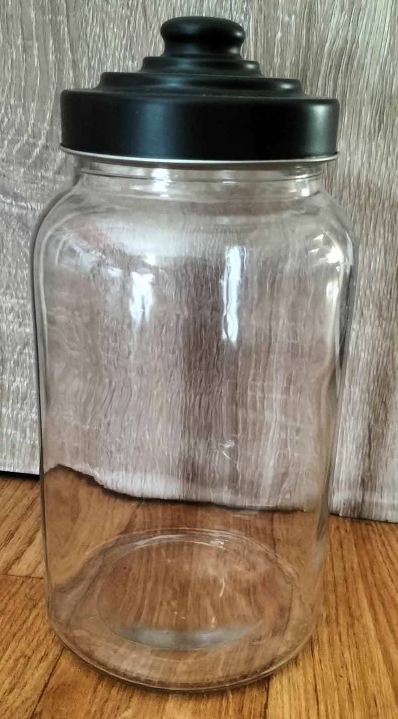 Bonbonnière 1,3 litre avec personnalisé avec gravure.